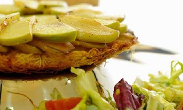 طريقة عمل الكنافة بالتفاح: