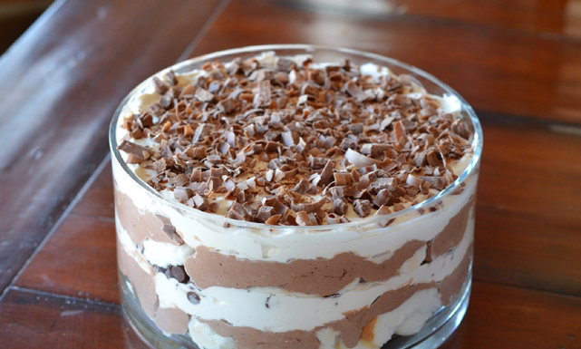 ترايفل بالشيكولاتة 